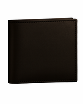Dual-Tone Genuine Leather Bi-Fold Wallet for Men